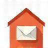 Icon representing email confirmation.